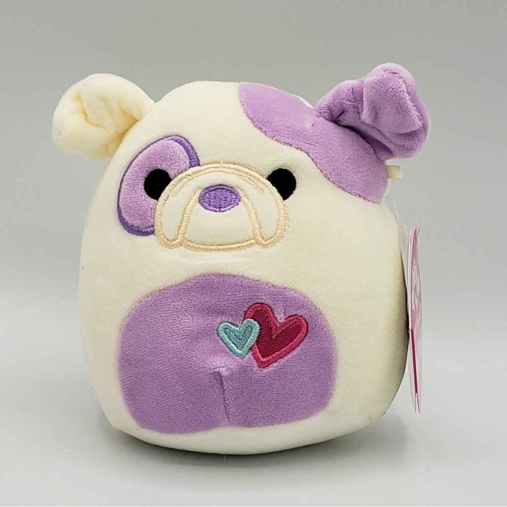 Danielle The Bulldog 5" inch Valentines Squishmallow